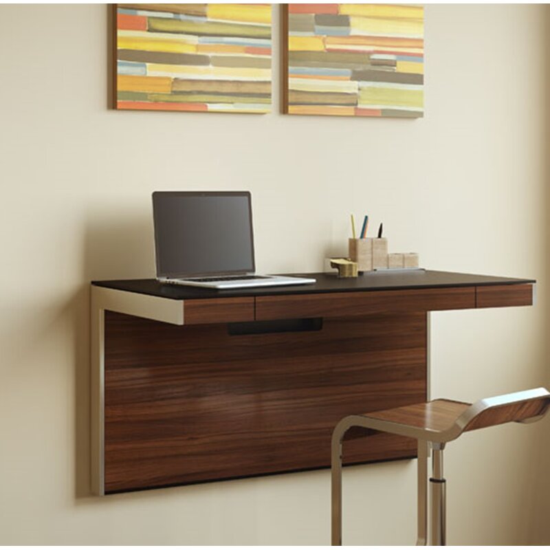 BDI USA Sequel Wall-Mounted Floating Desk & Reviews | Wayfair